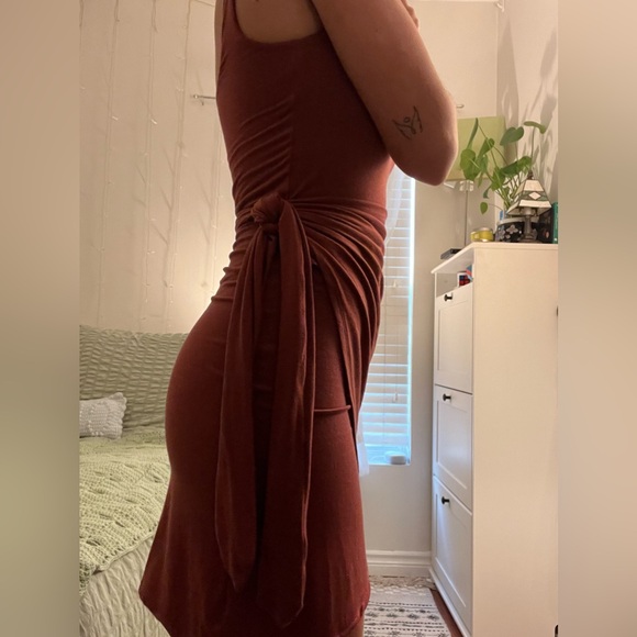 Aritzia Wilfred wrap mini dress - Picture 5 of 5